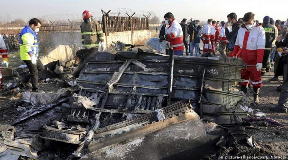 گزارش اوکراین از لحظات پیش از سقوط هواپیما
