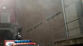 آتش‌سوزی در نیروگاه تبریز