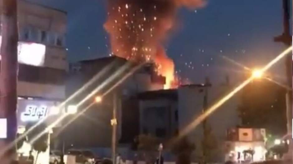 انفجار در یک مرکز درمانی در تهران