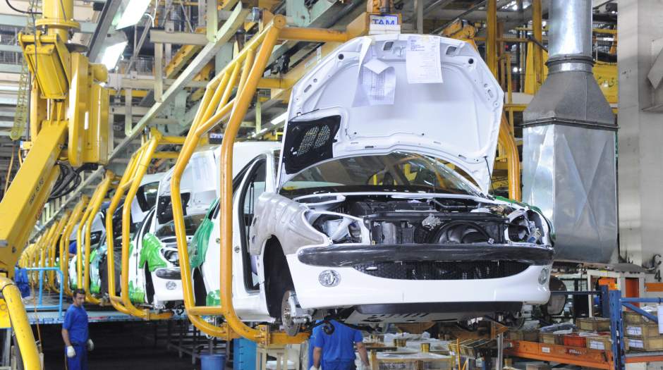 رشد ۲۲.۶ درصدی تولید در ایران خودرو
