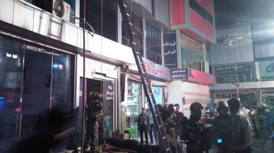 شهادت یک آتش نشان در جنوب تهران