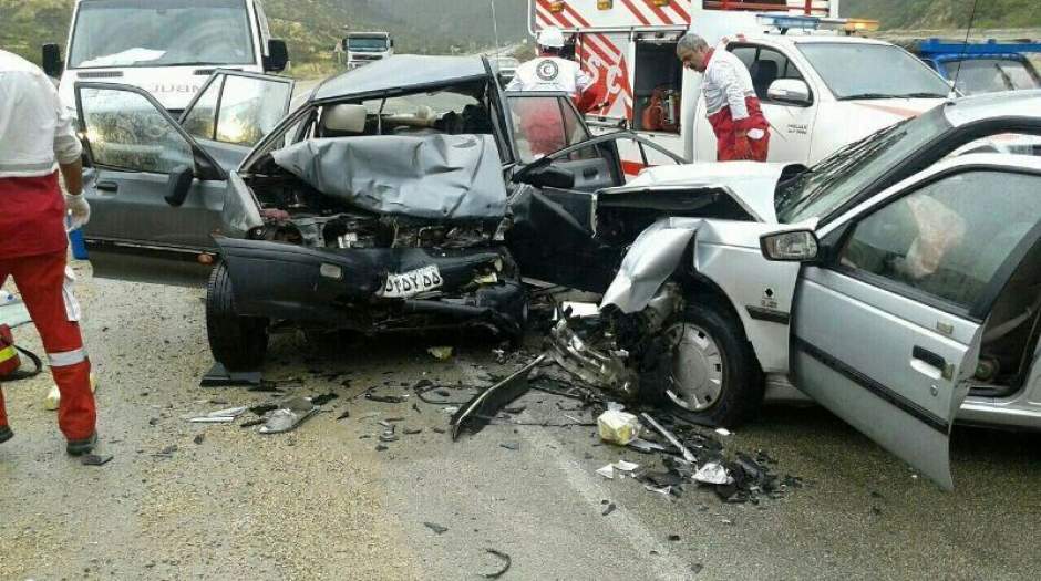 تصادف در جاده مریوان-سروآباد