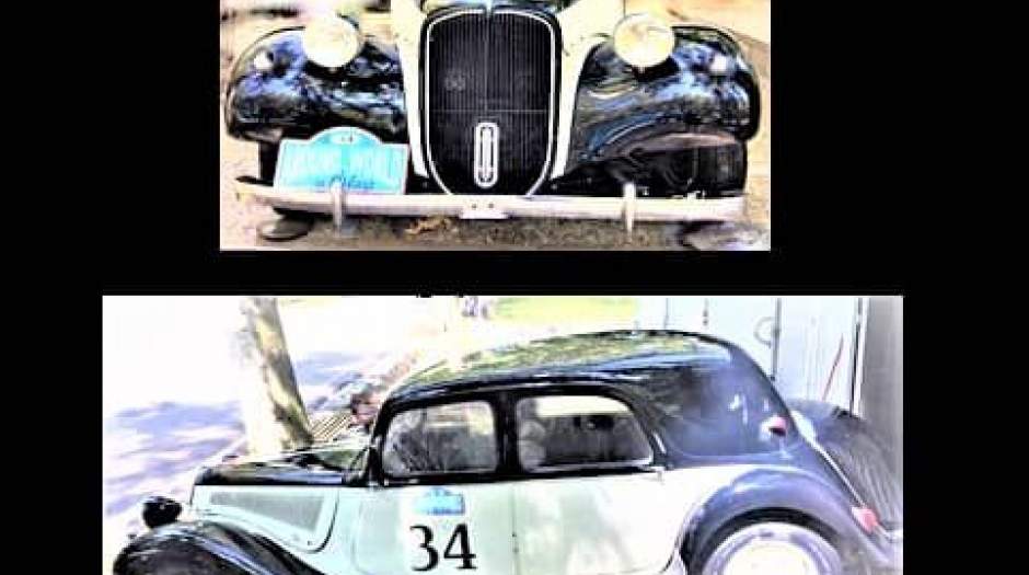 انتقال یک سیتروئن مدل ۱۹۵۳ به سعدآباد