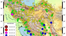 زلزله بیش از ۸۰۰ بار ایران را لرزاند