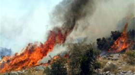 مهر آتش‌سوزی در منطقه برم فیروز