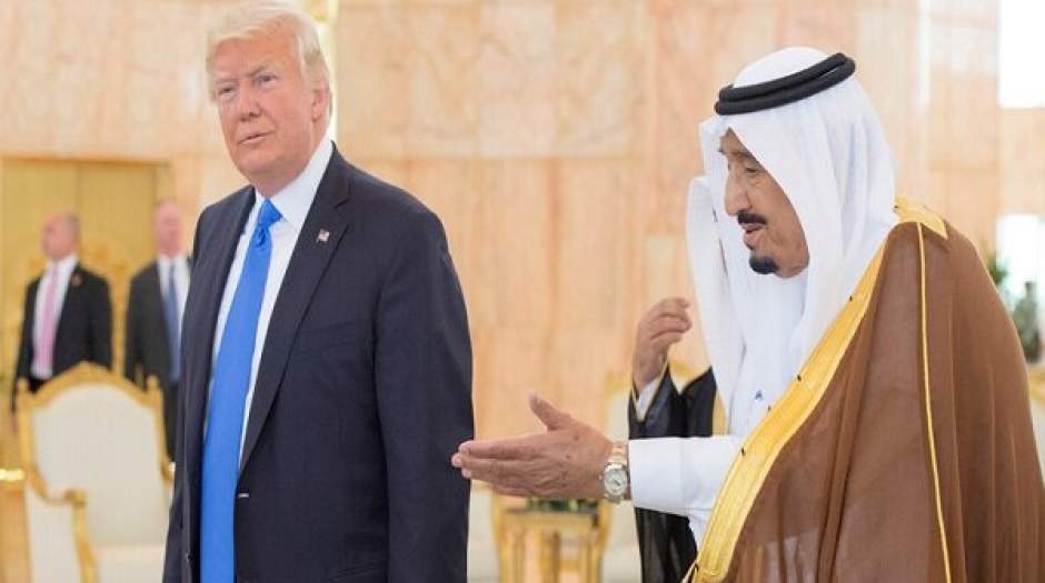 گفتگوی تلفنی پادشاه سعودی و ترامپ