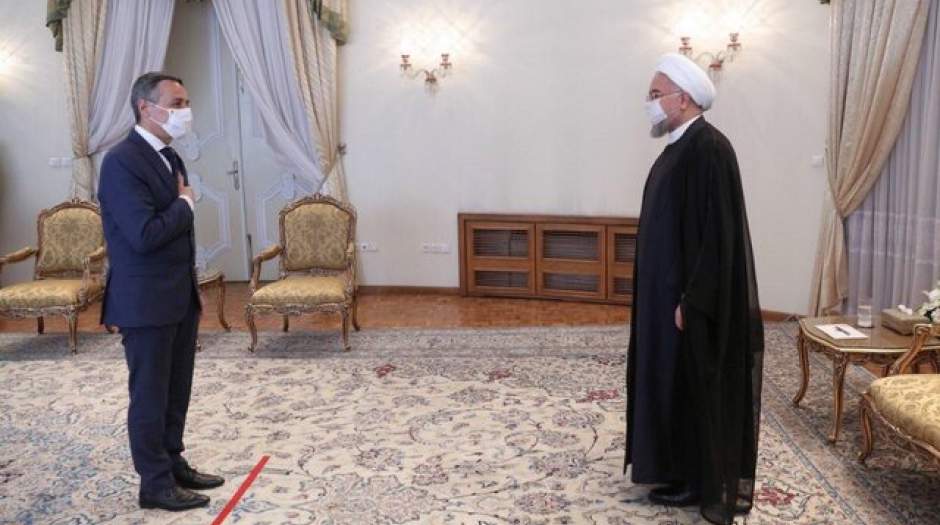 واکنش وزیر امورخارجه سوییس بعد از دیدار روحانی