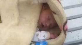 نوزاد رهاشده تبریزی در سلامت است