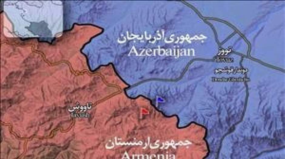 درخواست قره‌باغ از ایران،ارمنستان و روسیه