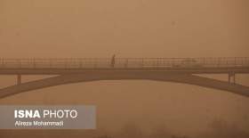 گرد و غبار امروز اهواز، ۱۳برابر حدمجاز