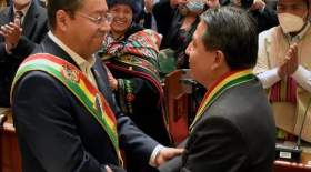 رئیس جمهور جدید بولیوی ادای سوگند کرد