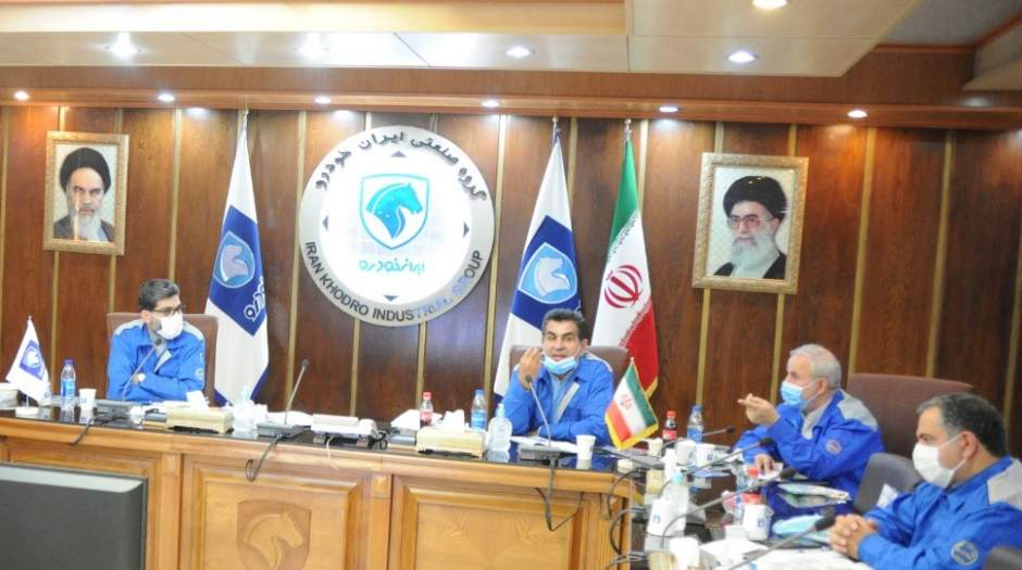 اقدامات ایران خودرو در حفظ سلامت کارکنان
