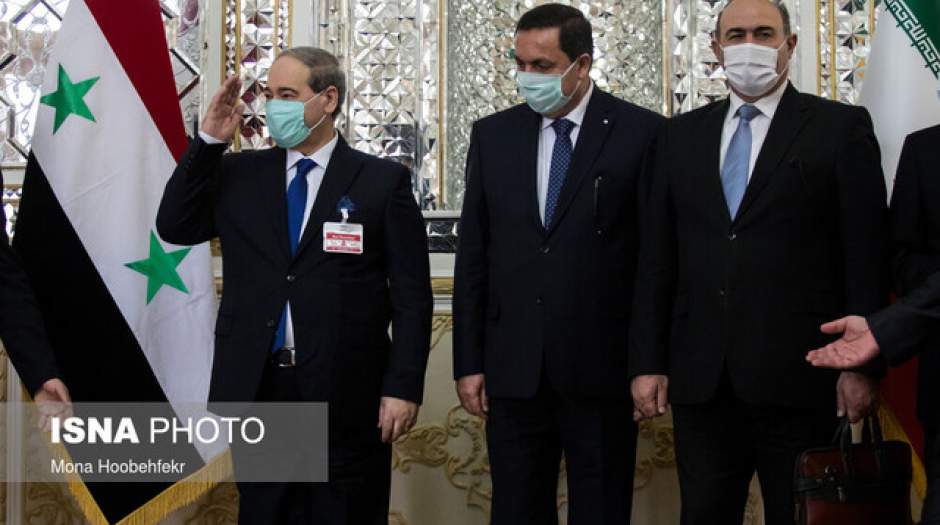 دلایل سفر وزیر خارجه سوریه به تهران
