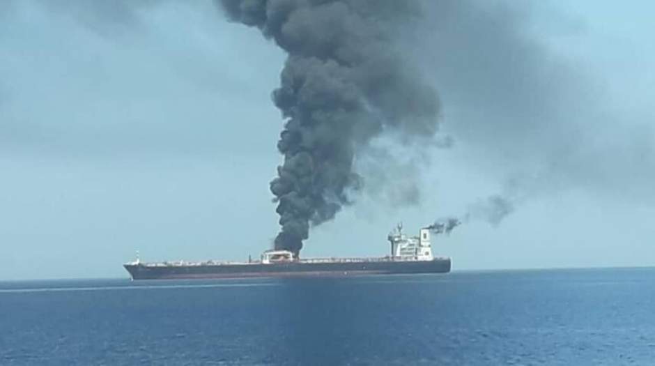 انفجار یک کشتی حامل سوخت در عربستان