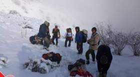 نجات جان ۵ کوهنورد گم شده