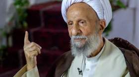 پیکر آیت‌الله مصباح تشییع شد