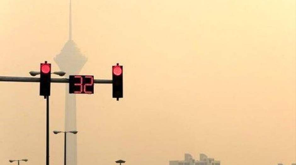 کیفیت هوای تهران در وضعیت قرمز