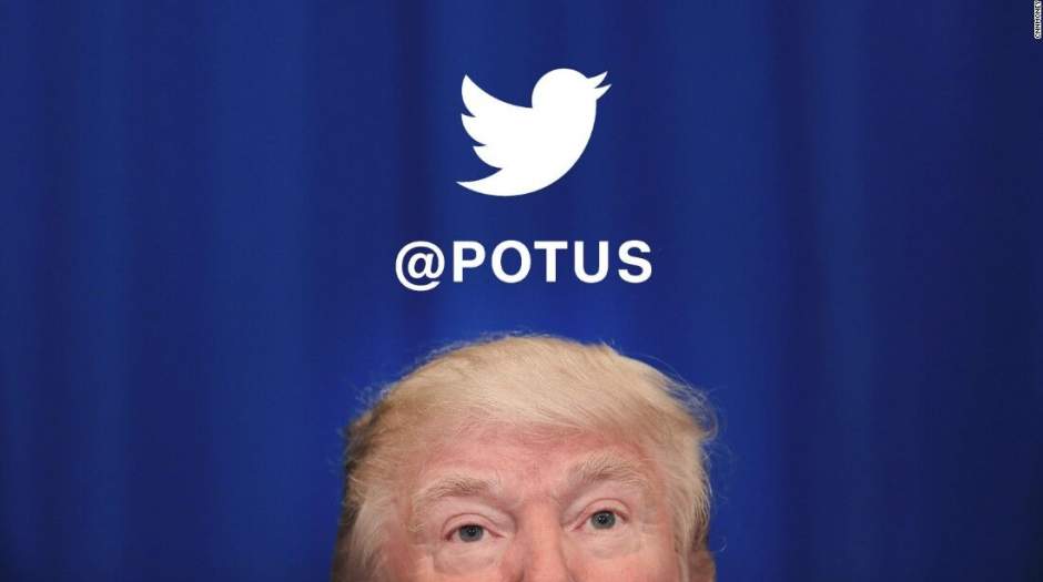 تعلیق ۱۲ساعته حساب توییتری ترامپ