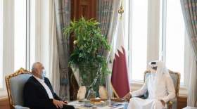 دیدار امیر قطر با هنیه