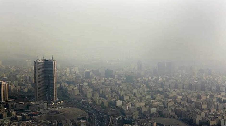 وضعیت قرمز هوای تهران تشدید شد