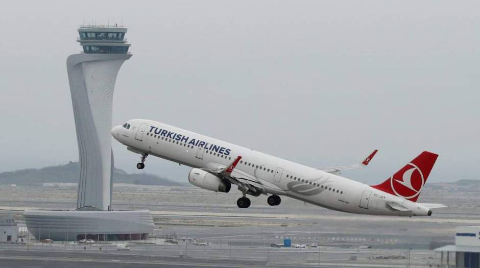 هواپیمای ترکیش ایر به تهران بازگشت