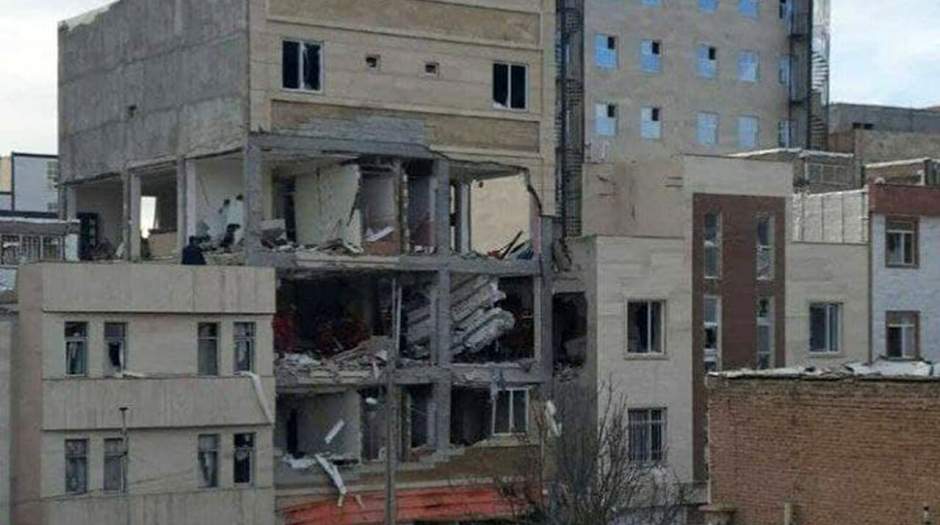 انفجار مهیب گاز در خانه مسکونی در اردبیل