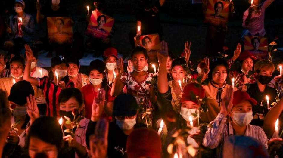 اعتصاب سراسری در میانمار