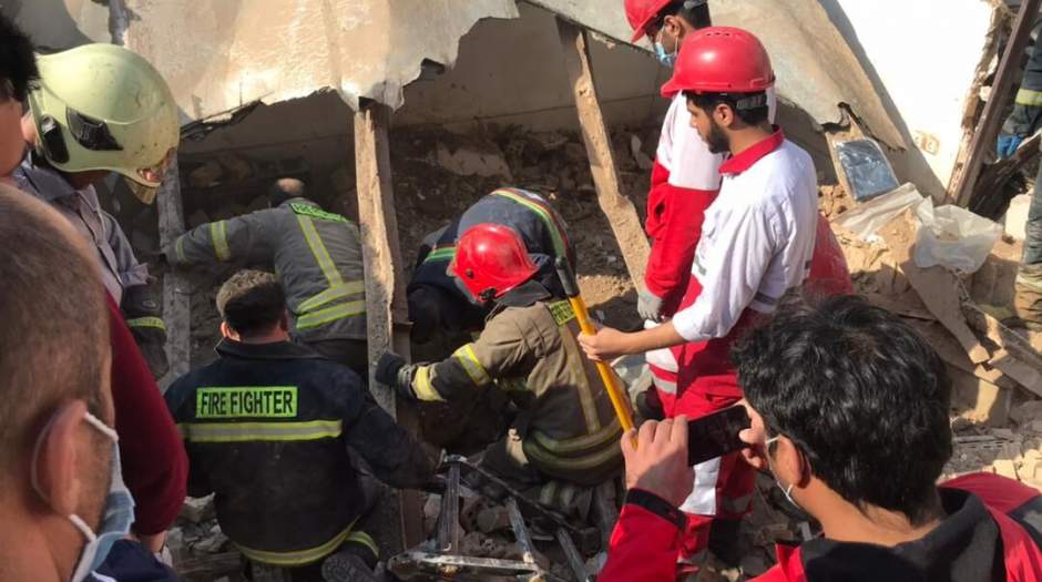 انفجار یک منزل مسکونی در پاکدشت