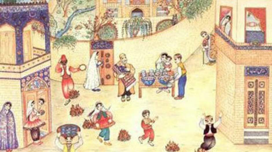 رسم دیرین ایرانیان در چهارشنبه‌سوری