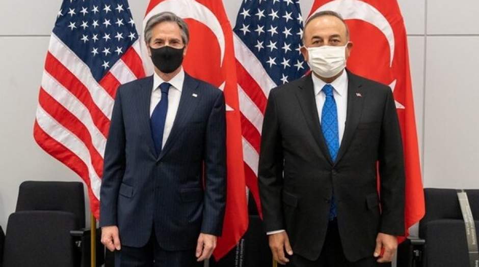 اولین دیدار وزرای خارجه آمریکا و ترکیه