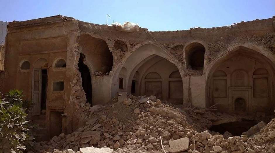 تخریب خانه تاریخی دوران قاجاریه در کازرون