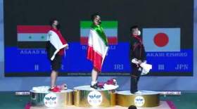 چهارمی ایران در وزنه برداری قهرمانی آسیا
