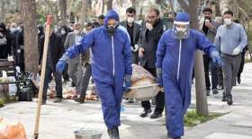 خاکسپاری ۴۰ درصد متوفیان کرونایی در تهران