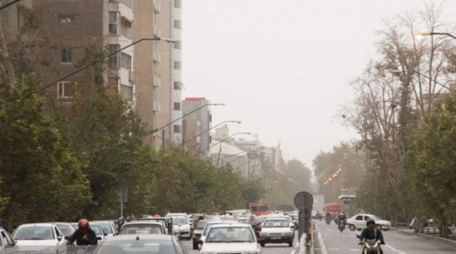 افزایش موقتی غلظت آلاینده‌ها در تهران