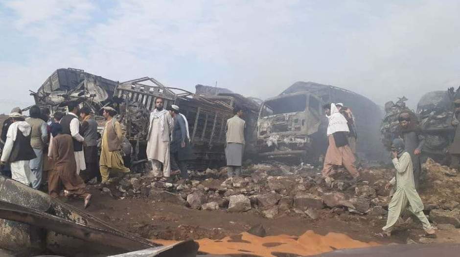 جانباختن ۱۰ تن در آتش‌سوزی در کابل