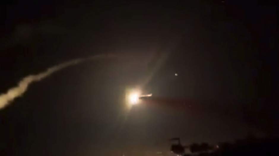 حمله هوایی اسراییل به  قنیطره سوریه
