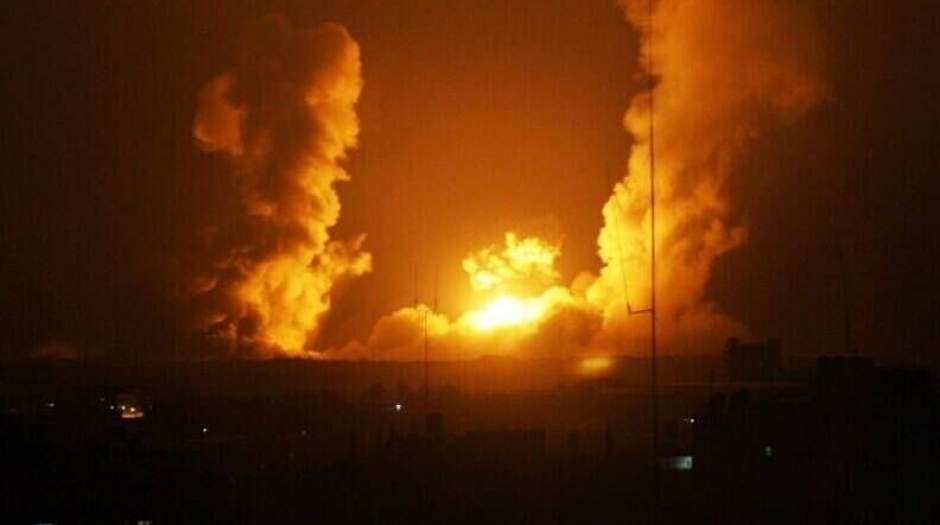 حمله توپخانه ای اسراییل به غزه