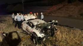 ۵ کشته در واژگونی خودرو سواری