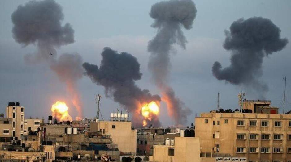 هواپیماهای اسراییل۸۰ بار غزه را بمباران کرد