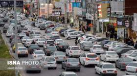 خروجی‌های تهران پر ترافیک است