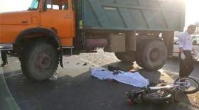 ۱ کشته و ۲ زخمی در تصادف کامیون در پایتخت