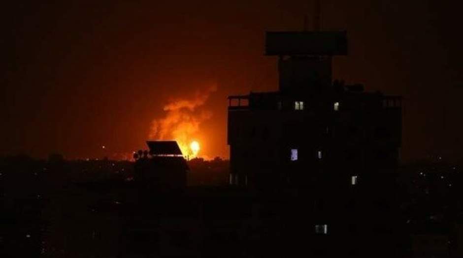 حمله راکتی به پایگاه نظامیان آمریکایی در بغداد