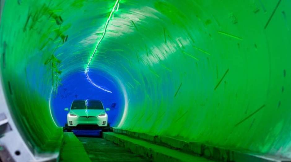افتتاح تونل خارق العاده بورینگ