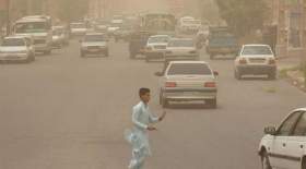 سرعت باد در زابل به ۹۰ کلیومتر رسید