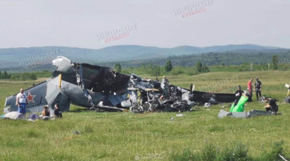 ۷ کشته در سقوط یک هواپیما در روسیه