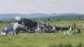 ۷ کشته در سقوط یک هواپیما در روسیه