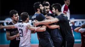 ترکیب بلند قامتان والیبال ایران مقابل آرژانتین