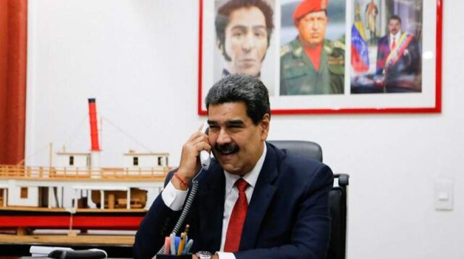 مادورو با رئیسی گفتگو کرد