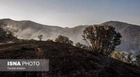 آتش‌سوزی‌ در مناطق مرزی مریوان