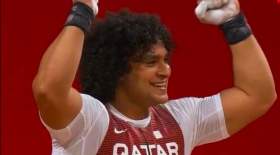 قهرمانی و رکوردشکنی وزنه‌بردار قطری